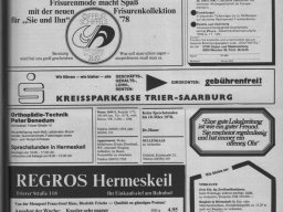 ZeitungsZeitmaschine 1978